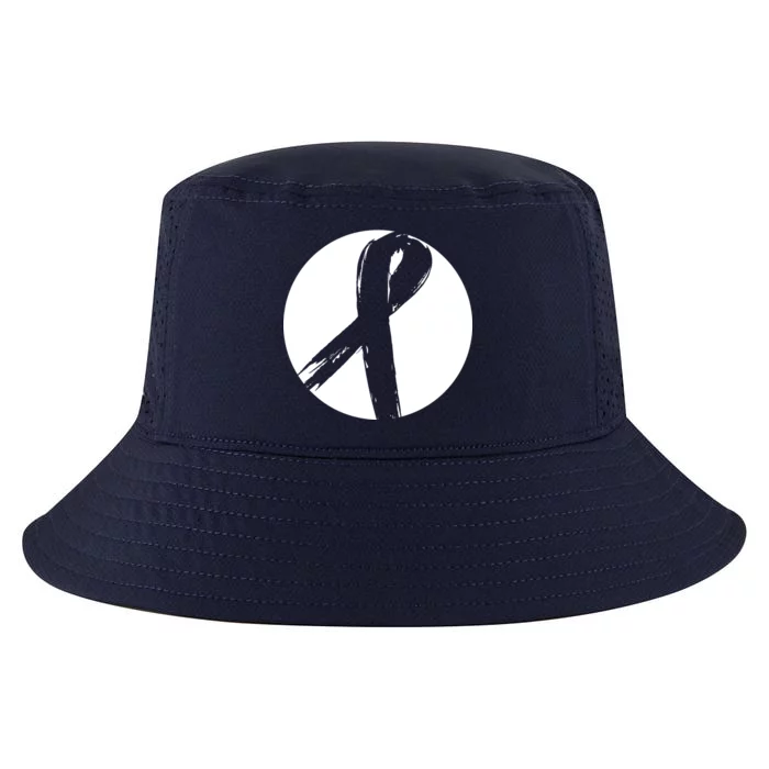 Breast Cancer Circle Ribbon Logo Cool Comfort Performance Bucket Hat