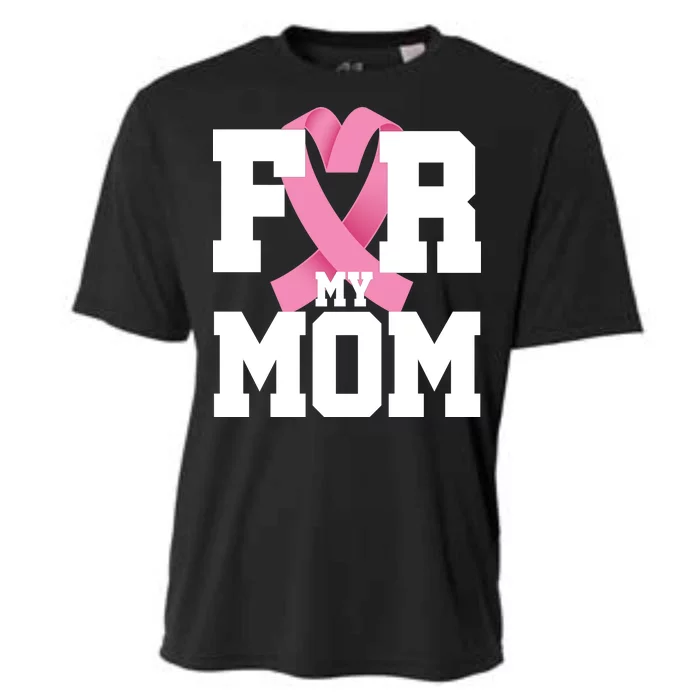 Breast Cancer For My Mom Cooling Performance Crew T-Shirt