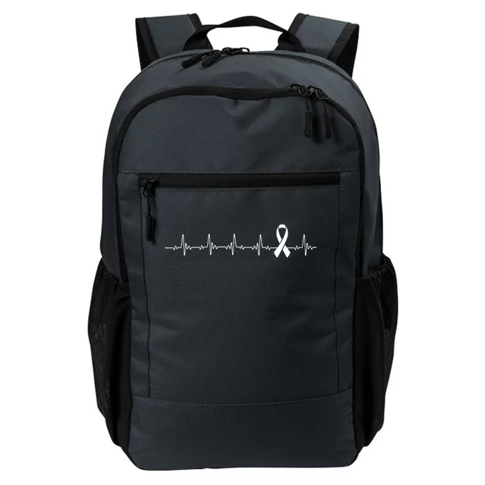 Breast Cancer Heartbeat Pulse Daily Commute Backpack