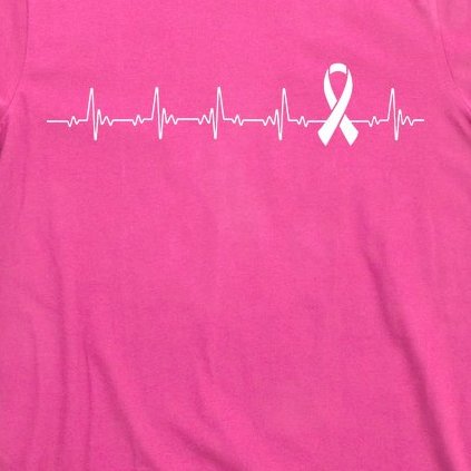 Breast Cancer Heartbeat Pulse T-Shirt
