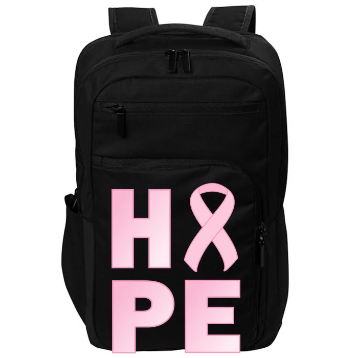 Breast Cancer Hope Fight Logo Impact Tech Backpack