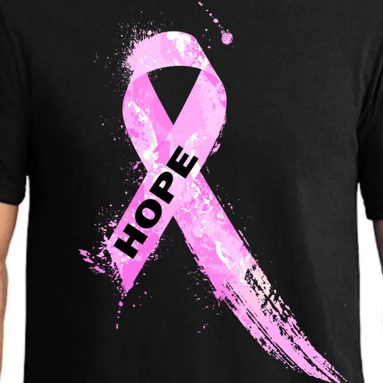 Breast Cancer Hope Ribbon Pajama Set