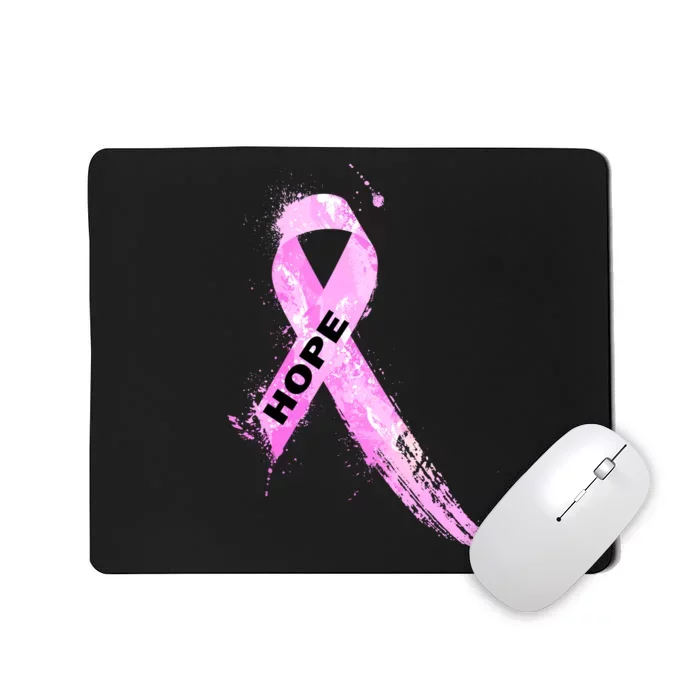 Breast Cancer Hope Ribbon Mousepad