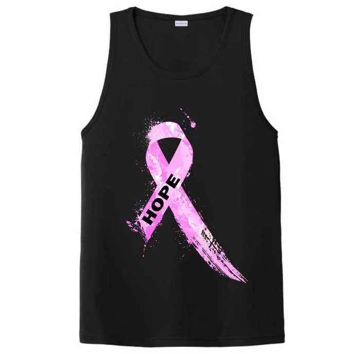 Breast Cancer Hope Ribbon Performance Tank