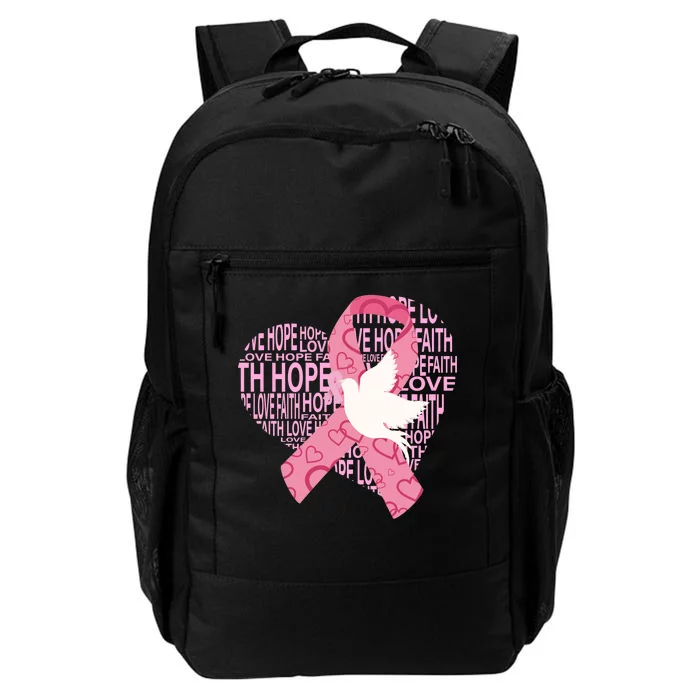 Breast Cancer Ribbon Of Love Daily Commute Backpack