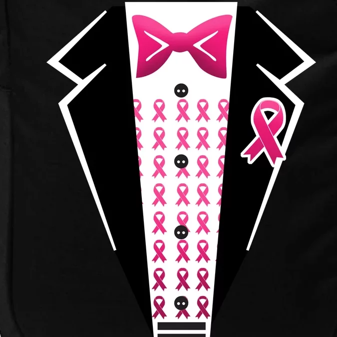 Breast Cancer Ribbon Tuxedo Impact Tech Backpack