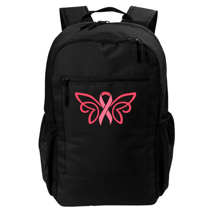 Breast Cancer Ribbon Wings Daily Commute Backpack