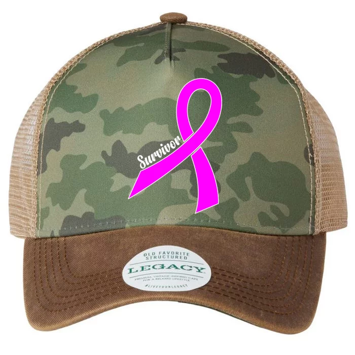 Breast Cancer Survivor Legacy Tie Dye Trucker Hat