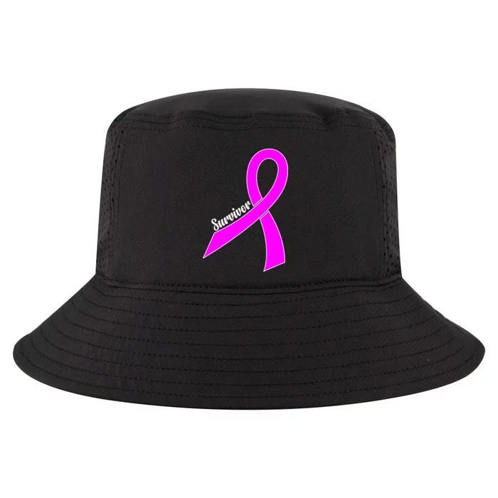 Breast Cancer Survivor Cool Comfort Performance Bucket Hat