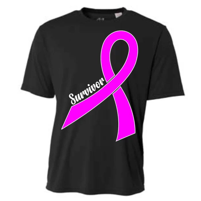 Breast Cancer Survivor Cooling Performance Crew T-Shirt