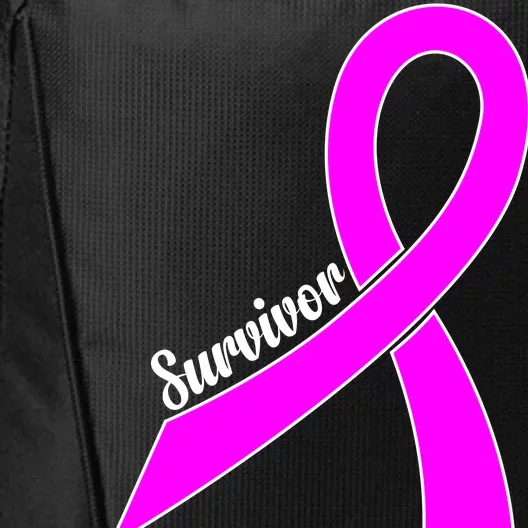 Breast Cancer Survivor City Backpack