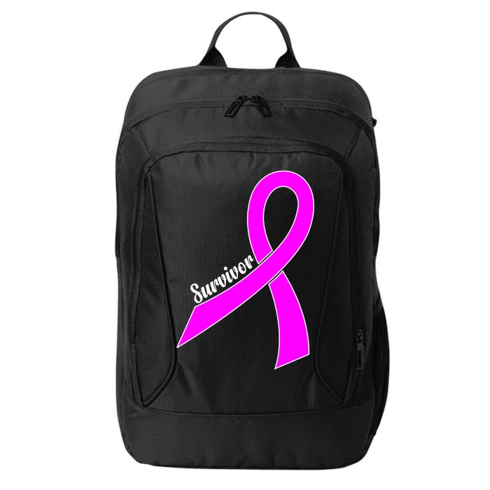 Breast Cancer Survivor City Backpack