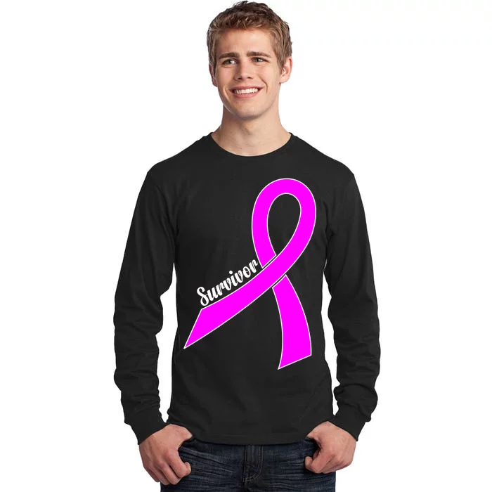 Breast Cancer Survivor Tall Long Sleeve T-Shirt