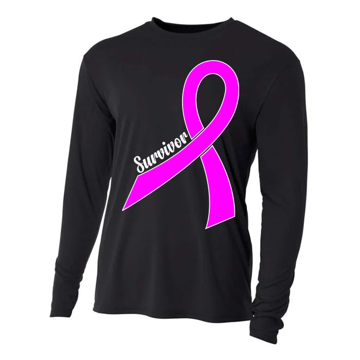 Breast Cancer Survivor Cooling Performance Long Sleeve Crew