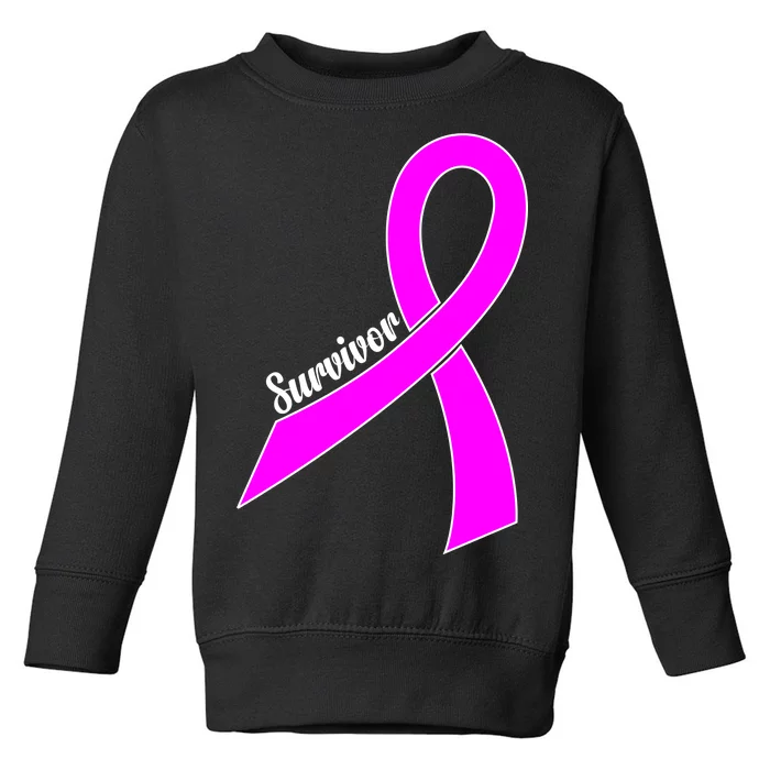 Breast Cancer Survivor Toddler Sweatshirt