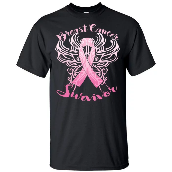 Breast Cancer Survivor Awareness Tall T-Shirt