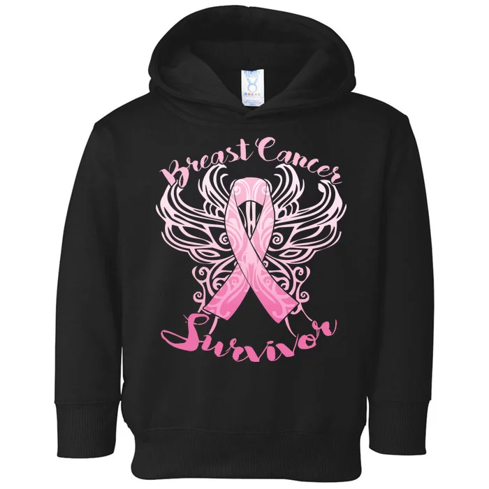 Breast Cancer Survivor Awareness Toddler Hoodie