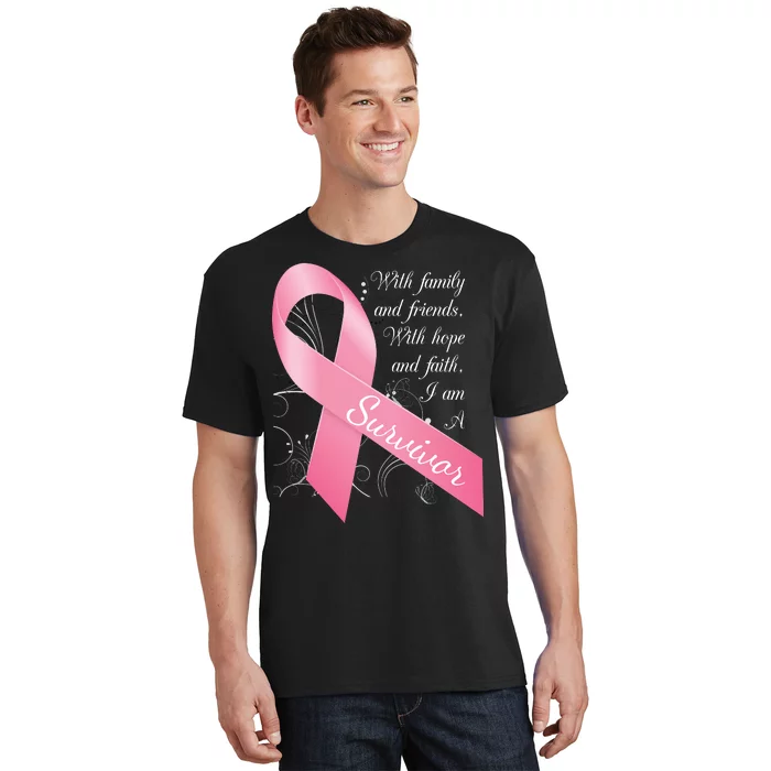 Breast Cancer Awareness T Shirt the Pink is for My Friend 