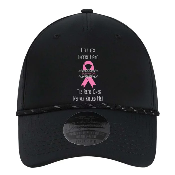 Breast Cancer Survivor Hell Yes They're Fake Performance The Dyno Cap