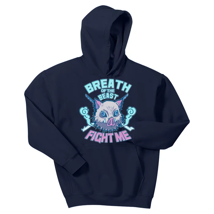 Breath of the Beast Fight Me Kids Hoodie