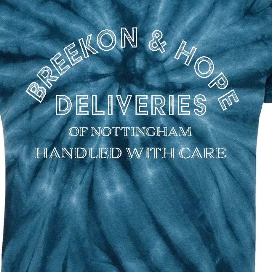 Breekon And Hope Deliveries Nottingham Kids Tie-Dye T-Shirt