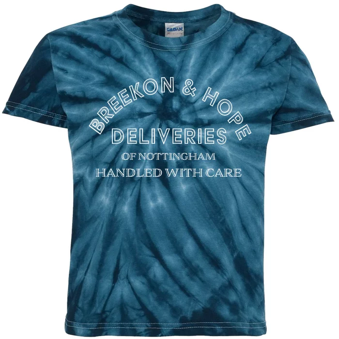 Breekon And Hope Deliveries Nottingham Kids Tie-Dye T-Shirt