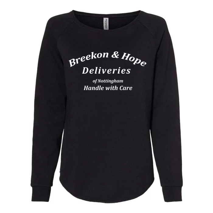 Breekon And Hope Deliveries Of Nottingham Womens California Wash Sweatshirt