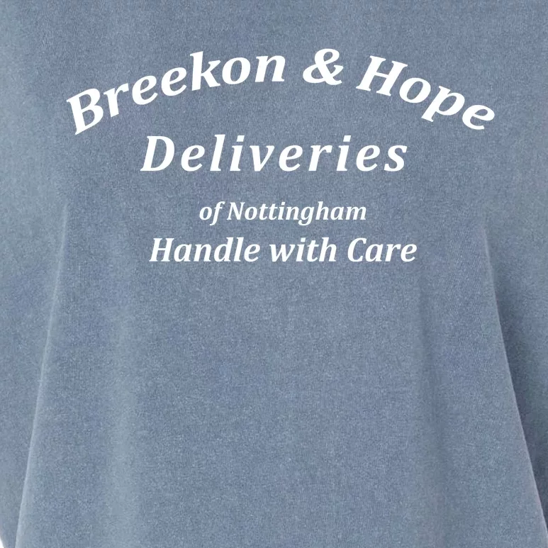 Breekon And Hope Deliveries Of Nottingham Garment-Dyed Women's Muscle Tee