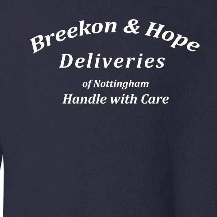 Breekon And Hope Deliveries Of Nottingham Toddler Sweatshirt