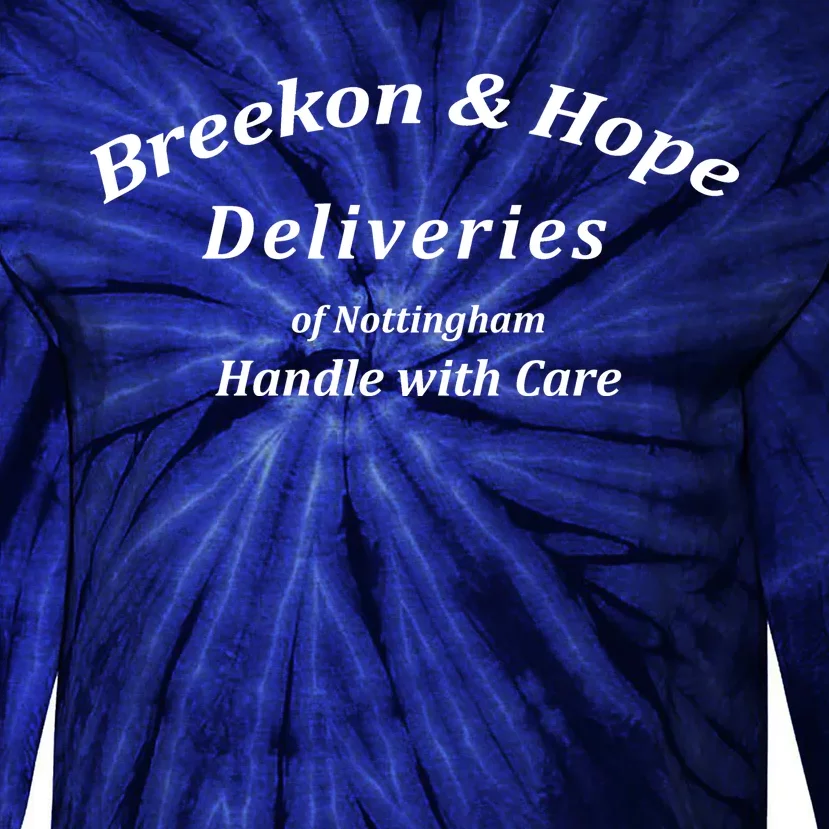 Breekon And Hope Deliveries Of Nottingham Tie-Dye Long Sleeve Shirt