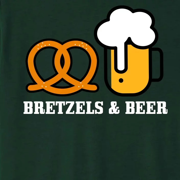 Bretzels And Beer Funny Oktoberfest ChromaSoft Performance T-Shirt