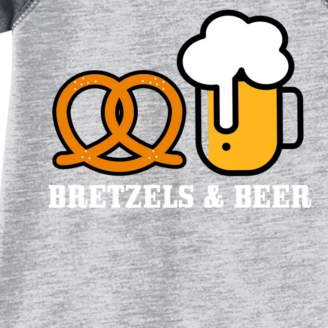 Bretzels And Beer Funny Oktoberfest Infant Baby Jersey Bodysuit