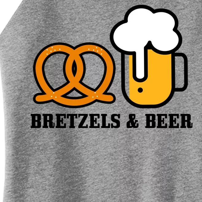 Bretzels And Beer Funny Oktoberfest Women’s Perfect Tri Rocker Tank