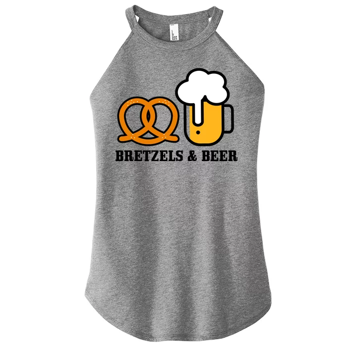 Bretzels And Beer Funny Oktoberfest Women’s Perfect Tri Rocker Tank