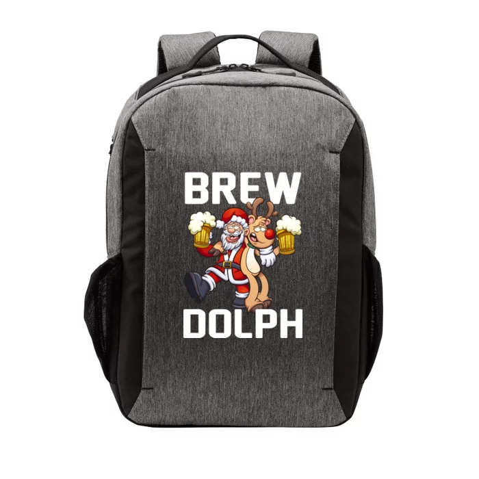 Brew Dolph Red Nose Reindeer Vector Backpack