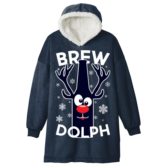 Brewdolph Hooded Wearable Blanket