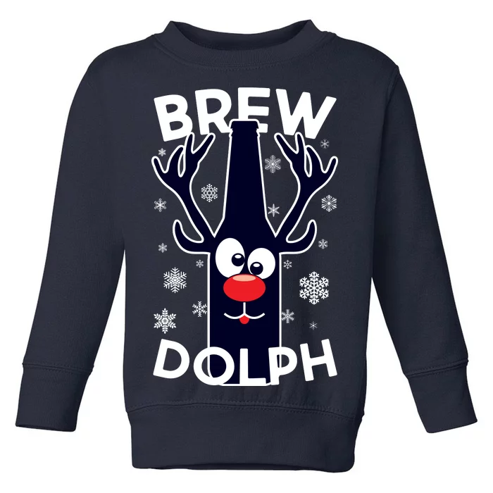 Brewdolph Toddler Sweatshirt