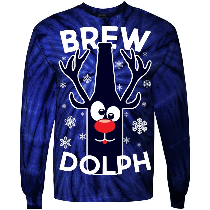 Brewdolph Tie-Dye Long Sleeve Shirt