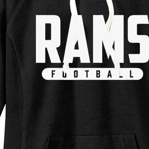 Bastrop Rams Football Women's Fleece Hoodie