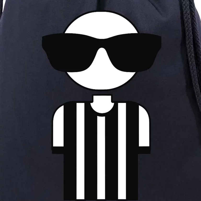 Blind Referee Funny Football Tank Top Drawstring Bag