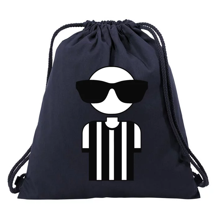 Blind Referee Funny Football Tank Top Drawstring Bag