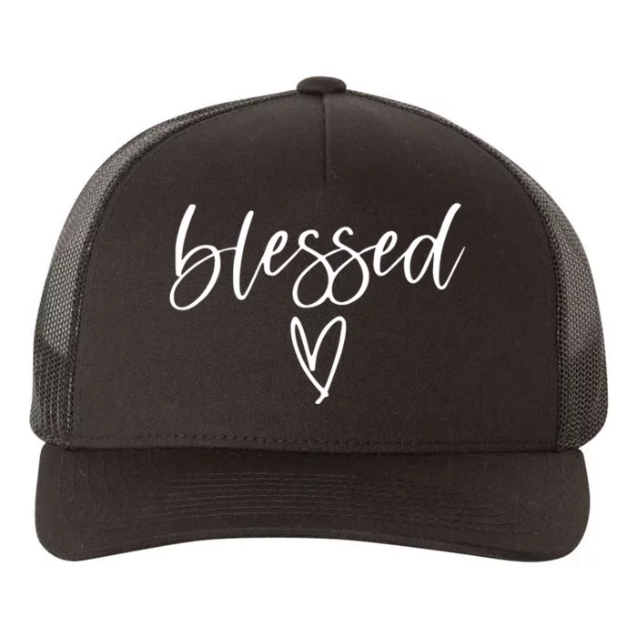 Blessed Religious Faith Christian Tee Gifts For Yupoong Adult 5-Panel Trucker Hat