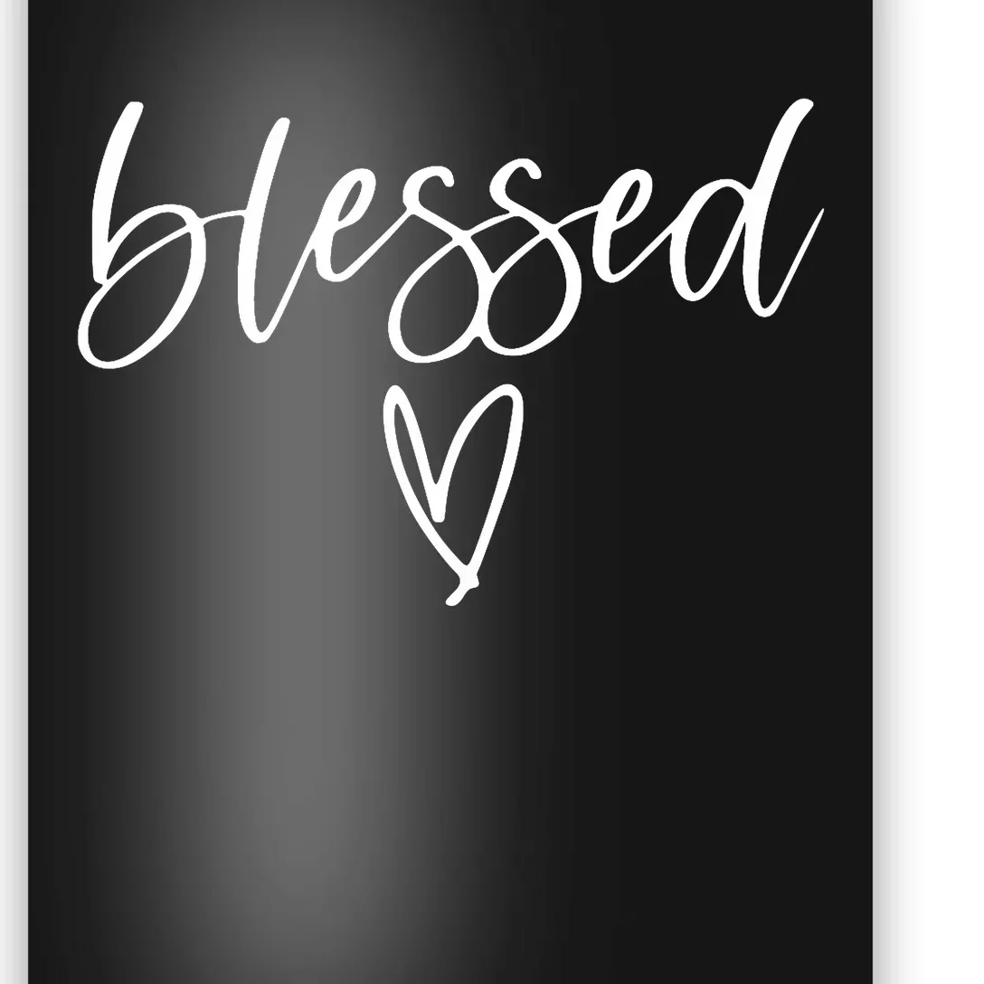 Blessed Religious Faith Christian Tee Gifts For Poster