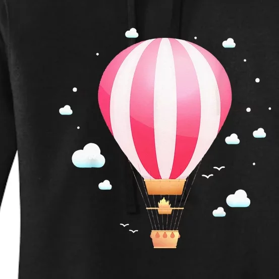 Balloon Ride Festival Hot Air Balloon Pilot Hot Air Balloon Women's Pullover Hoodie