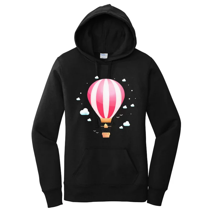 Balloon Ride Festival Hot Air Balloon Pilot Hot Air Balloon Women's Pullover Hoodie