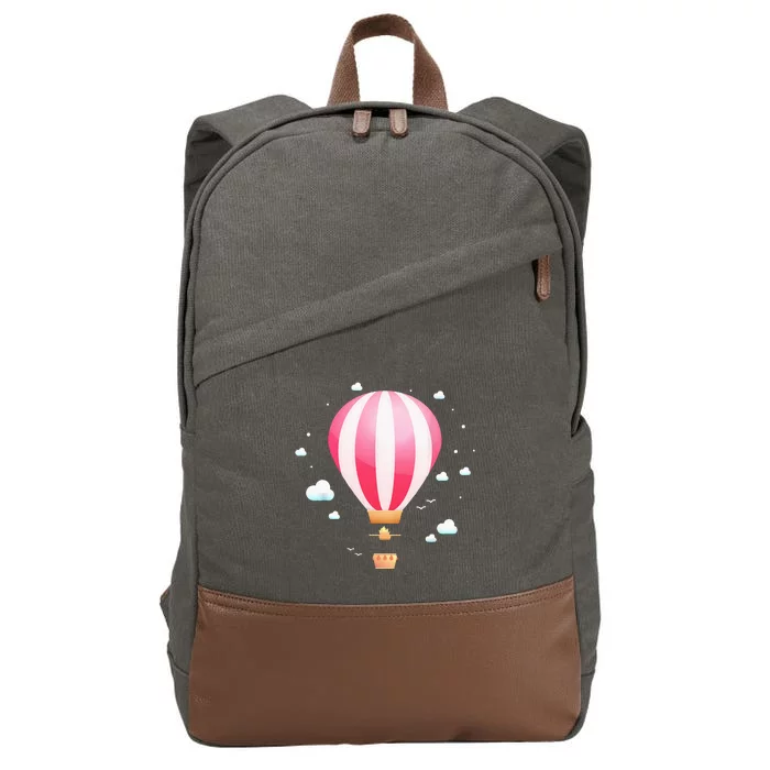 Balloon Ride Festival Hot Air Balloon Pilot Hot Air Balloon Cotton Canvas Backpack