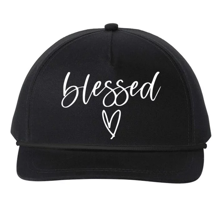 Blessed Religious Faith Christian Tee Gifts For Snapback Five-Panel Rope Hat