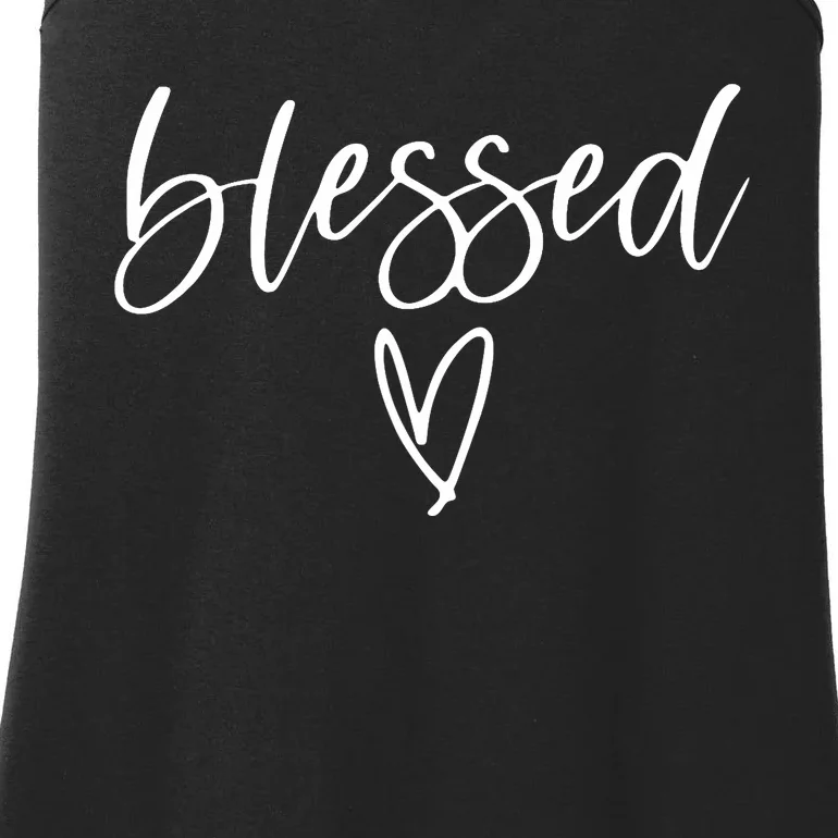 Blessed Religious Faith Christian Tee Gifts For Ladies Essential Tank