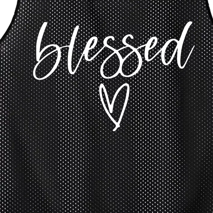 Blessed Religious Faith Christian Tee Gifts For Mesh Reversible Basketball Jersey Tank