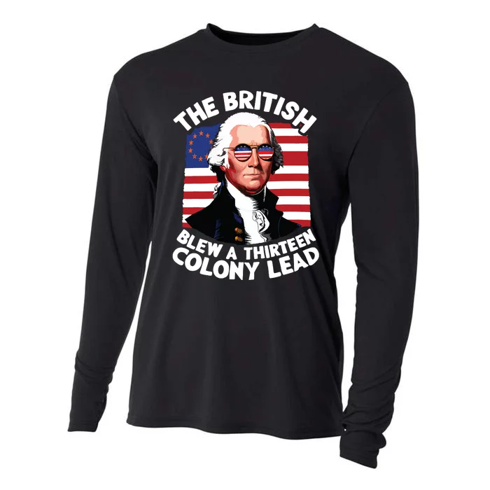 Betsy Ross Flag The British Blew A 13 Colony Lead Cooling Performance Long Sleeve Crew